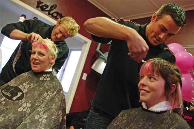 Eric Murray, Karen May, Richard Kahui and Jacinda May