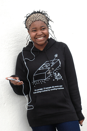 Super awesome mega sexii Hoodies (only available in black, $59.90)