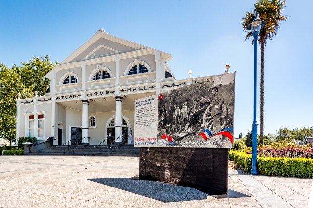 Le Quesnoy Liberation display 4.11.1918 - 4.11.2018