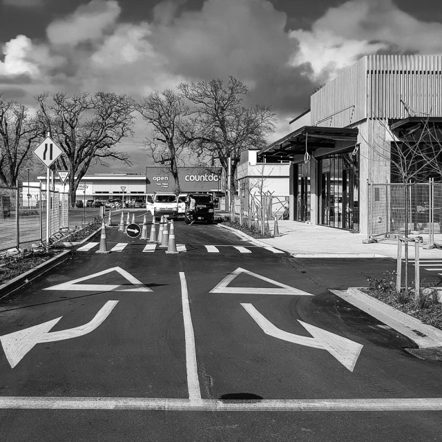 black & white week; new developments. Lakewood Cambridge, Waikato, New Zealand. 1 August 2018 (65)