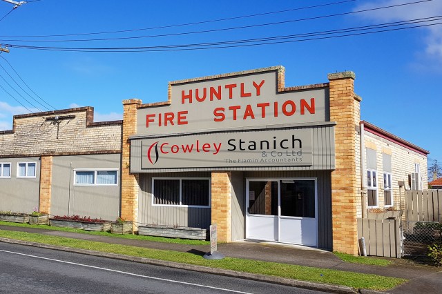 Cowley Stanich & Co Ltd, Huntly Fire Station, 9 Hakanoa Street, Huntly, Waikato. 2018-08-06-Monday
