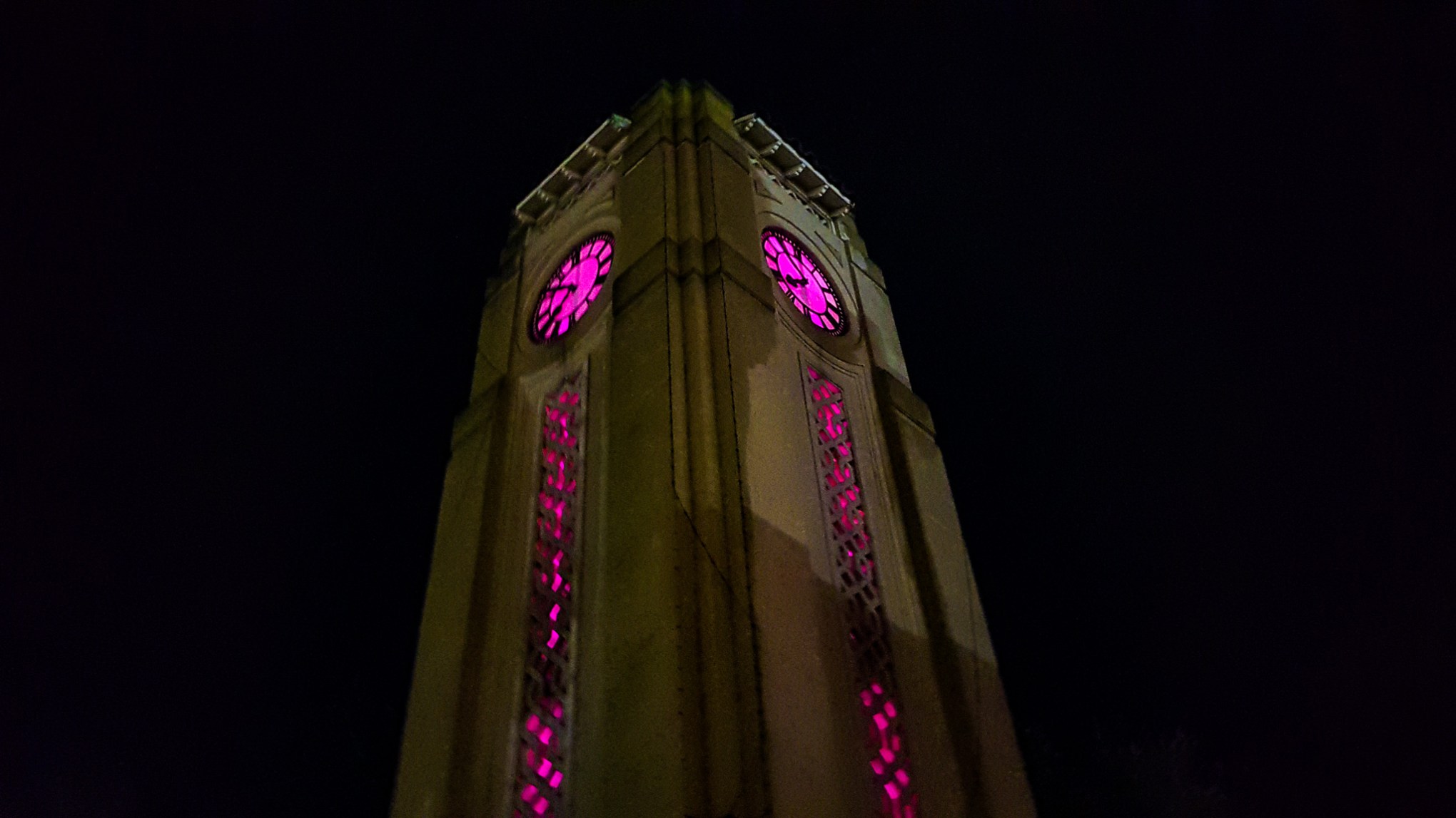 Suffrage 125; clock, Cambridge, Waikato, New Zealand 19.50 18/9/18