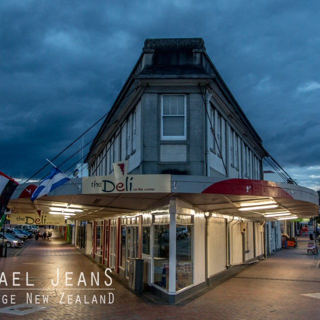 Triangle building Victoria and Empire Streets Cambridge New Zealand
