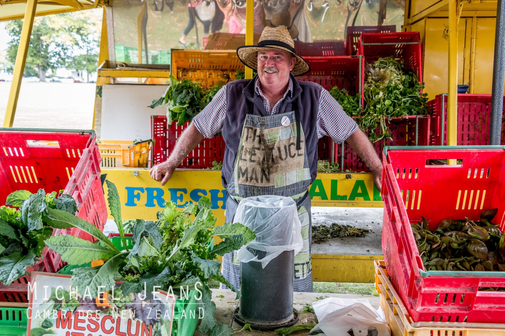The Lettuce Man Cambridge Farmers' Market Victoria Square
