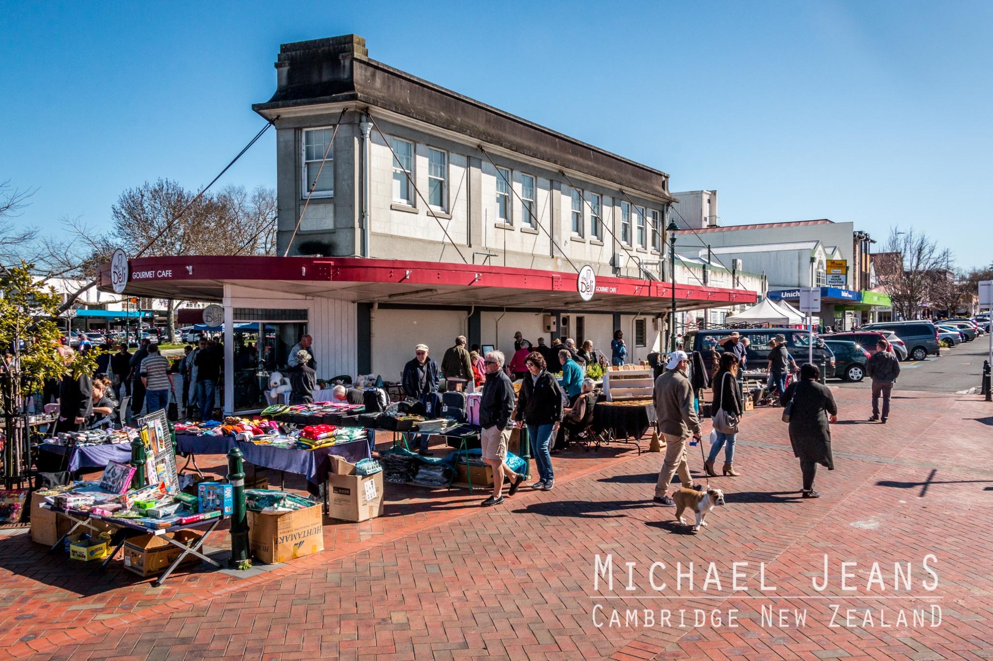 Triangle building Victoria and Empire Streets Cambridge New Zealand