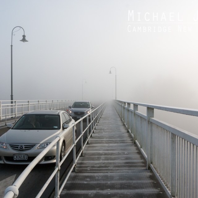 Victoria Bridge Waikato River Cambridge New Zealand