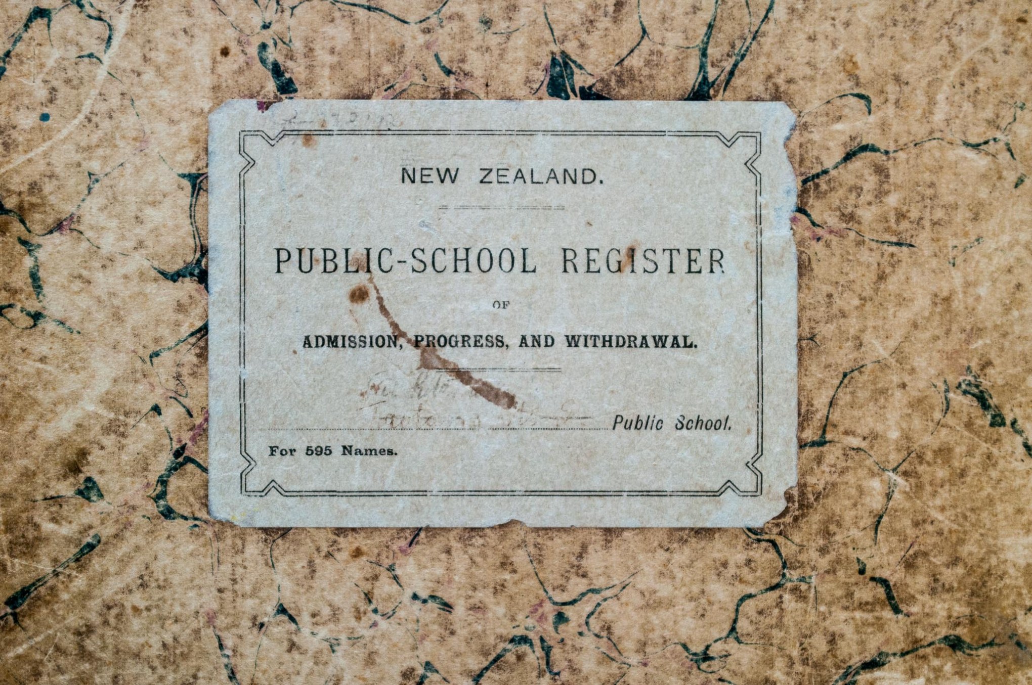 Public School Register Taotaoroa No2 Whitehall School February 2013