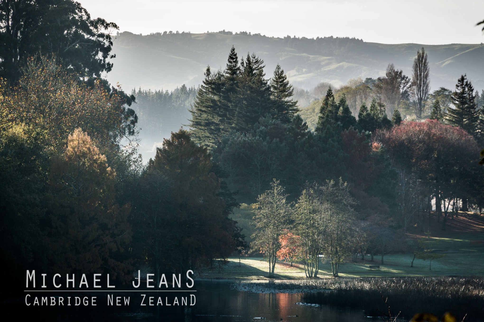 Lake Te Kō Utu, Te Kō Utu Park Cambridge Domain, Cambridge New Zealand