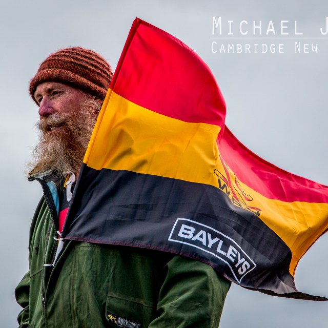Waikato rugby supporter Memorial Park Cambridge New Zealand