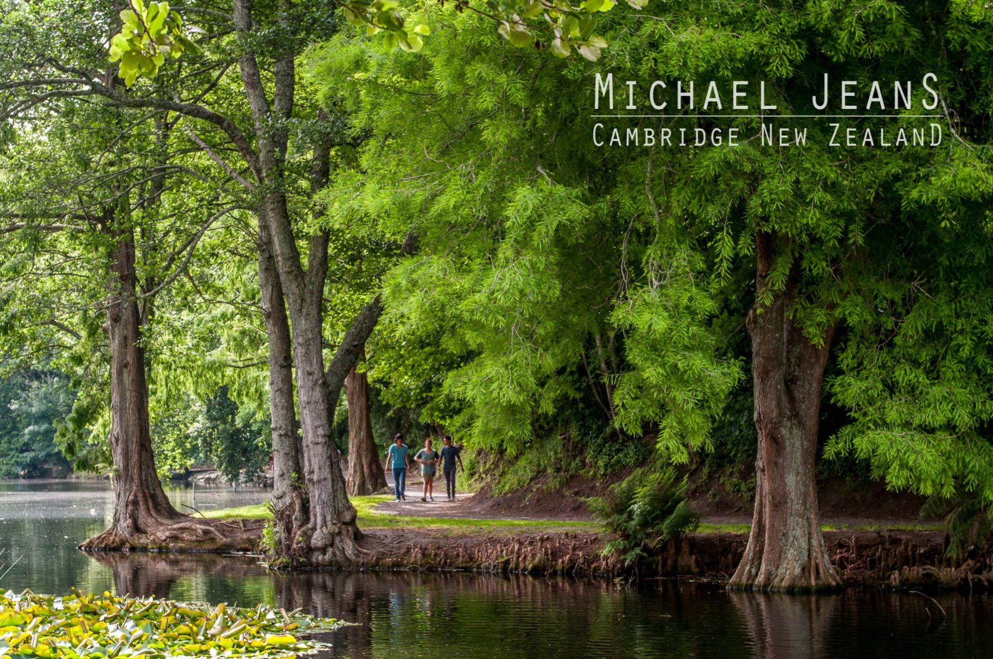 Lake Te Kō Utu, Te Kō Utu Park Cambridge Domain