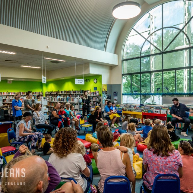 Toby Morris author, illustrator and comic artist at Cambridge Public Library Cambridge New Zealand