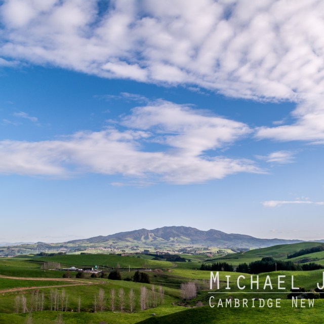 Maungatautari from Taotaoroa Road