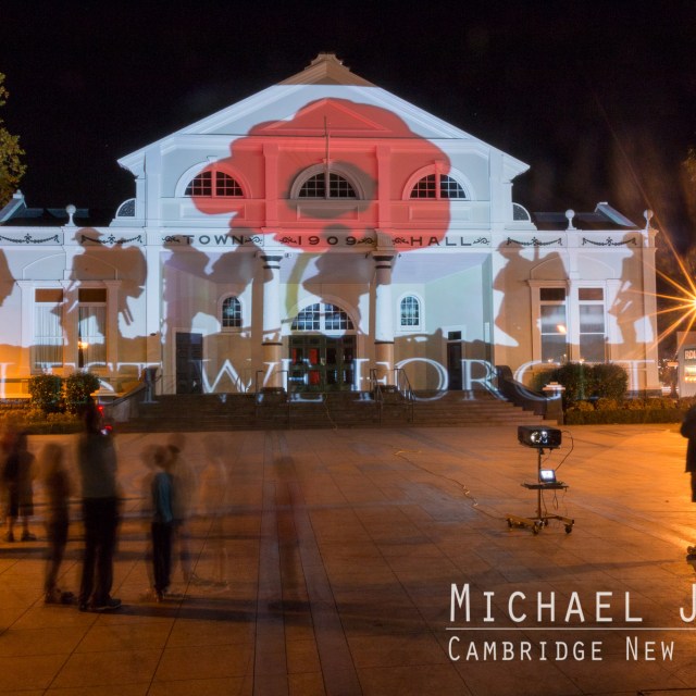Cambridge Town hall piazza