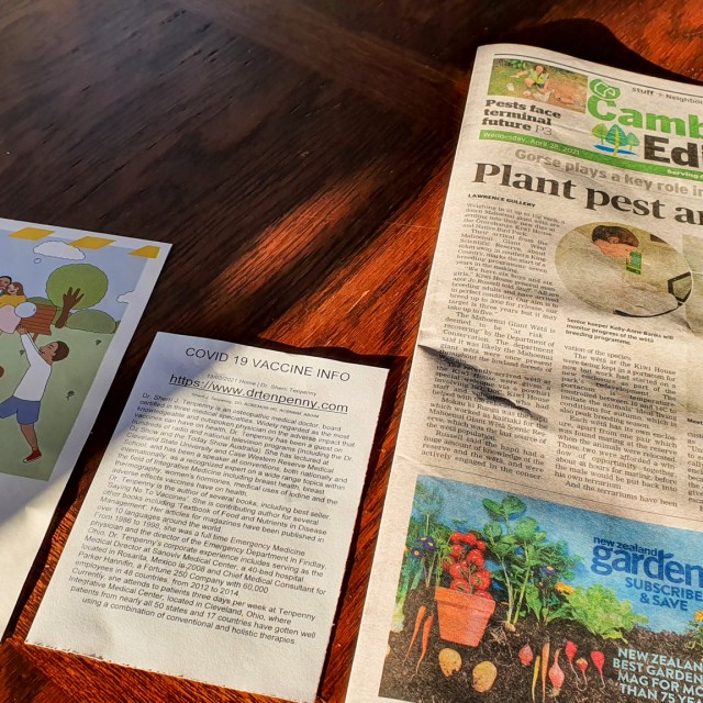 vax, no vax & useful gorse