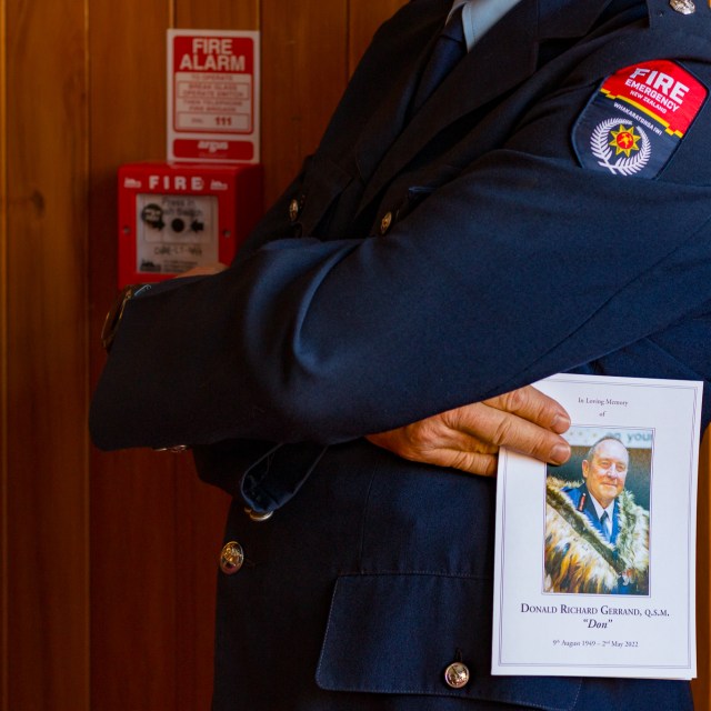 Cambridge fire chief Don Gerrand 9.8.1949 - 2.5.2022