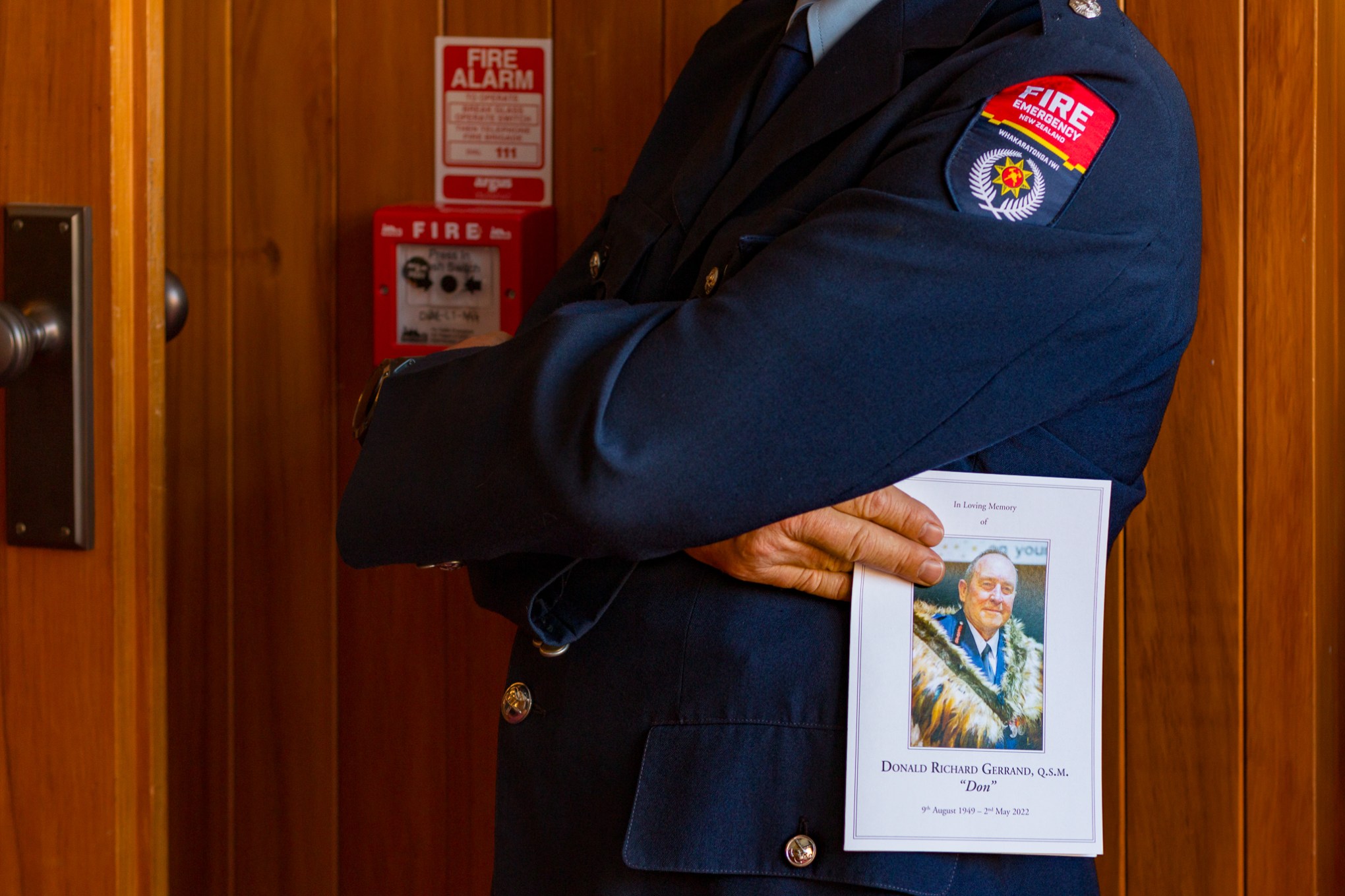 Cambridge fire chief Don Gerrand 9.8.1949 - 2.5.2022