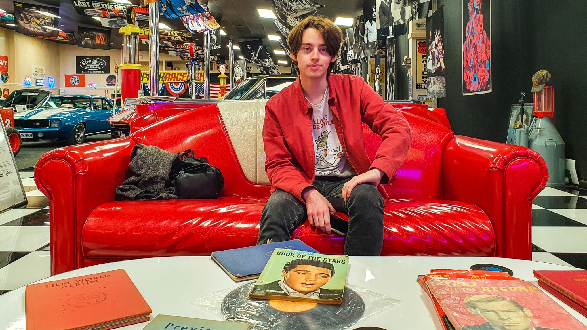 red on red (thanks heaps!)