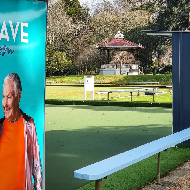 advertising hoarding Cambridge Domain