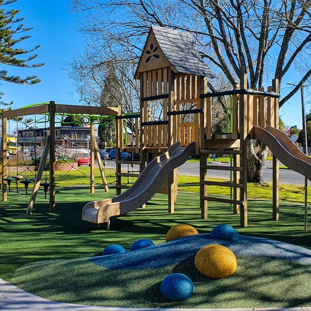 recently upgraded playground