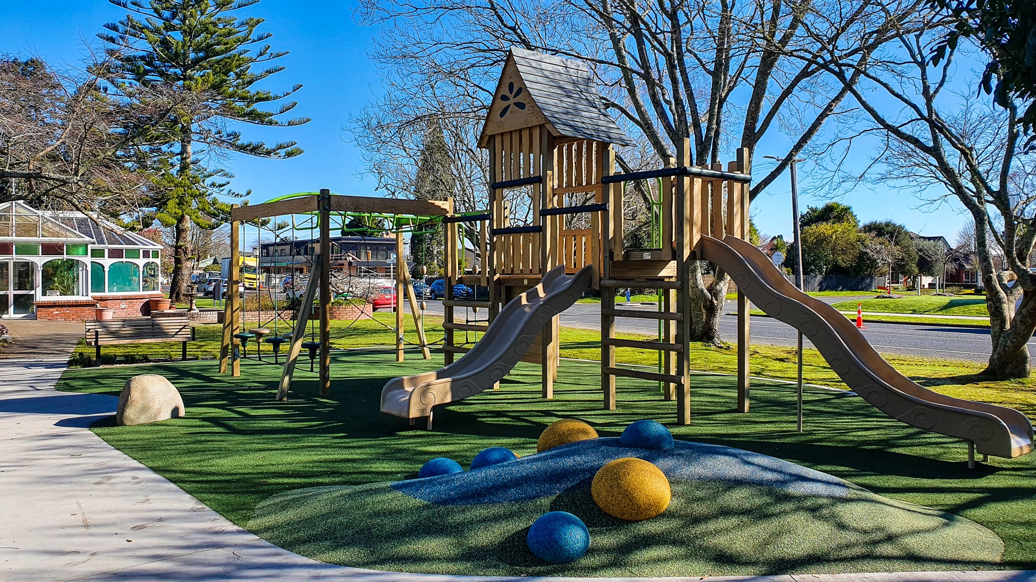 recently upgraded playground