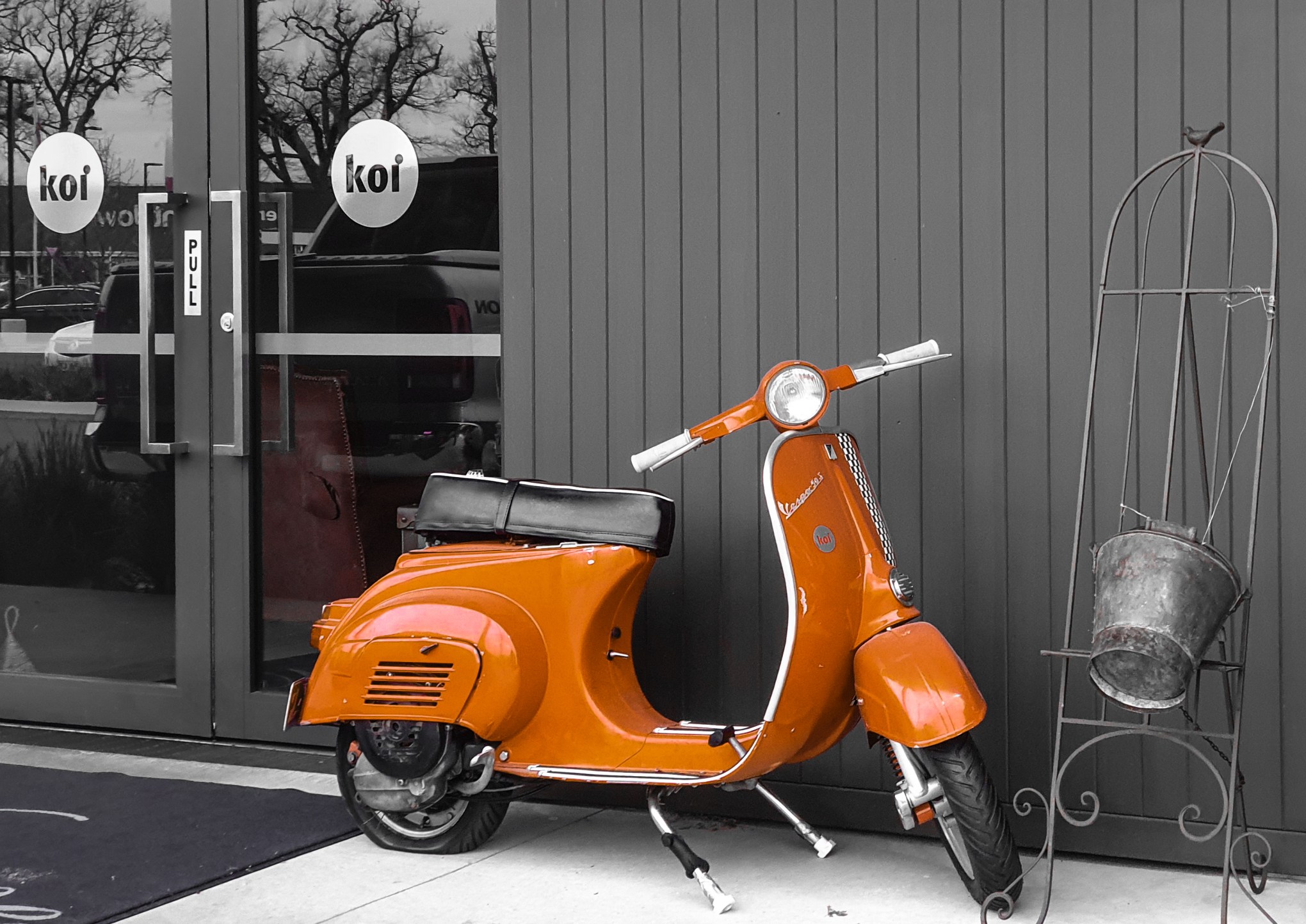 In phone edit / Photoshop Express